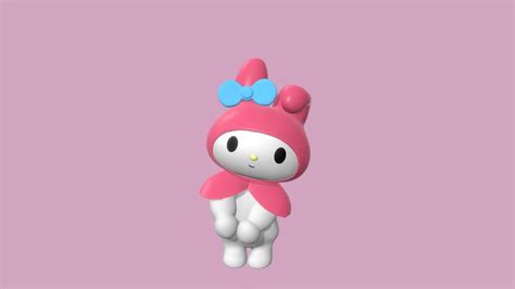 kuromi 3d model|my melody 3d model.